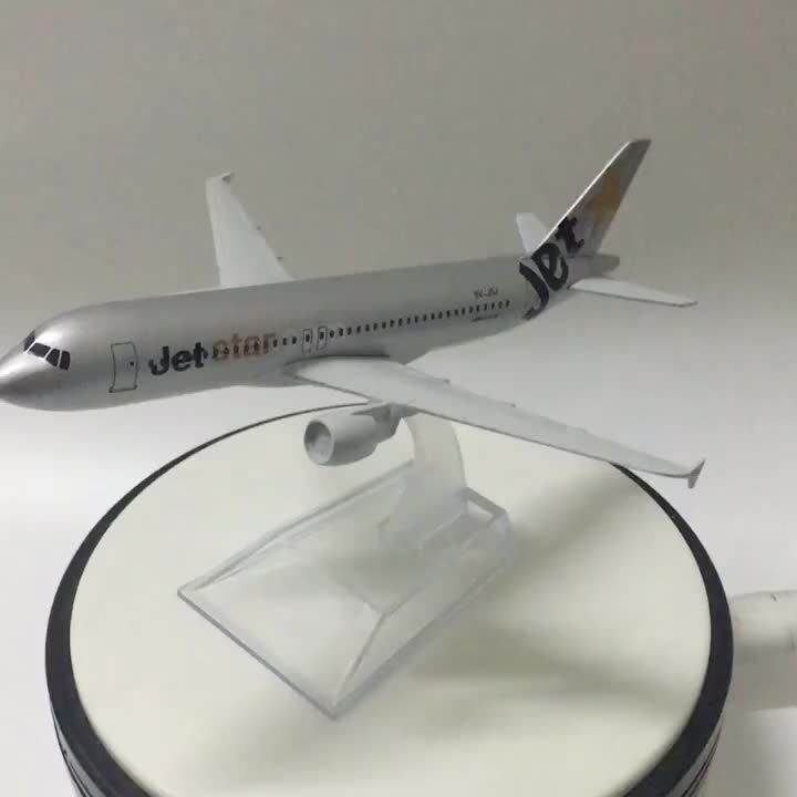 Jetstar Aeroplane model Airbus A320 airplane 16CM Metal alloy diecast 1