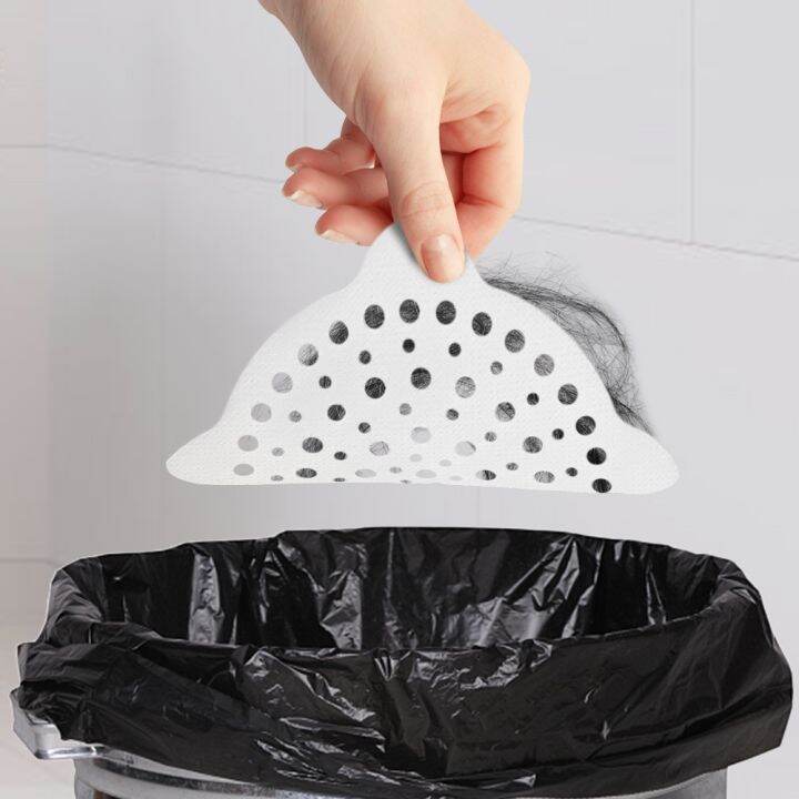 20pcs-disposable-sink-filter-shower-drain-stickers-hair-catcher-drain-cover-kitchen-bathroom-waste-sink-anti-blocking-filter