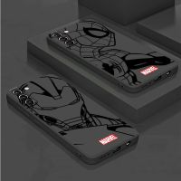 Silicone Phone Case for Samsung Galaxy S23 S22 Ultra 5G S9 S20 FE S21 Plus S10e S10 Silicon Marvel Spierman Ironman