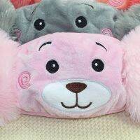 Two-in-one Children Bear Cartoon Warm Plush Earmuffs Ear Protection