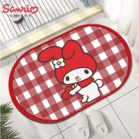 ✎❁♈ Mymelody Anime Carpet Sanrio Creative Kawaii Cartoon Pachacco Kuromi Room Absorbent Floor Mat Decoration Sweet Birthday Gift