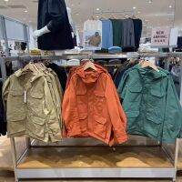 UNIQLO เสื้อญี่ปุ่นสำหรับผู้ชาย,เสื้อผ้าผู้หญิงเสื้อแจ็คเก็ต Jaket Daki Gunung คู่ (ทนทานกันน้ำฤดูใบไม้ร่วง) 459590