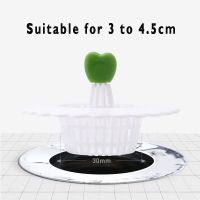 5pcs Anti-blocking Floor Drain Mat Silicone Sewer Outfall Strainer Sink Filter Hair Stopper Catcher Bathroom Kitchen Drain Tools