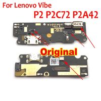 ต้นฉบับพร้อม IC USB Dock แท่นชาร์จพอร์ตไมโครโฟน Connector Ringer Buzzer Flex Cable Board สําหรับ Lenovo VIBE P2 P2C72 P2A42