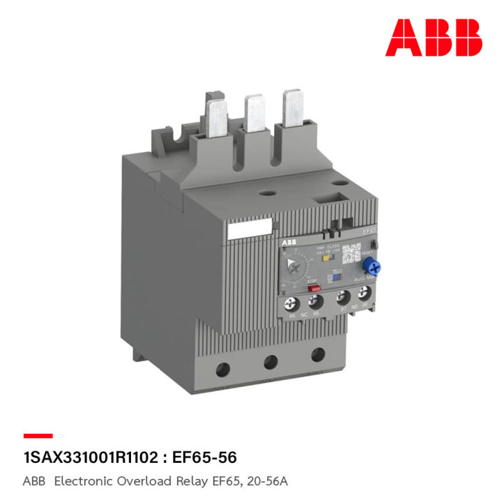 abb-electronic-overload-relay-ef65-20-56a-ef65-56-1sax331001r1102-เอบีบี-โอเวอร์โหลดรีเลย์