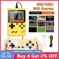 Built-In 800/500/400 IN 1 Retro Video Game Console Handheld Game Portable Pocket Game Console Mini Handheld Player For Kids Boy