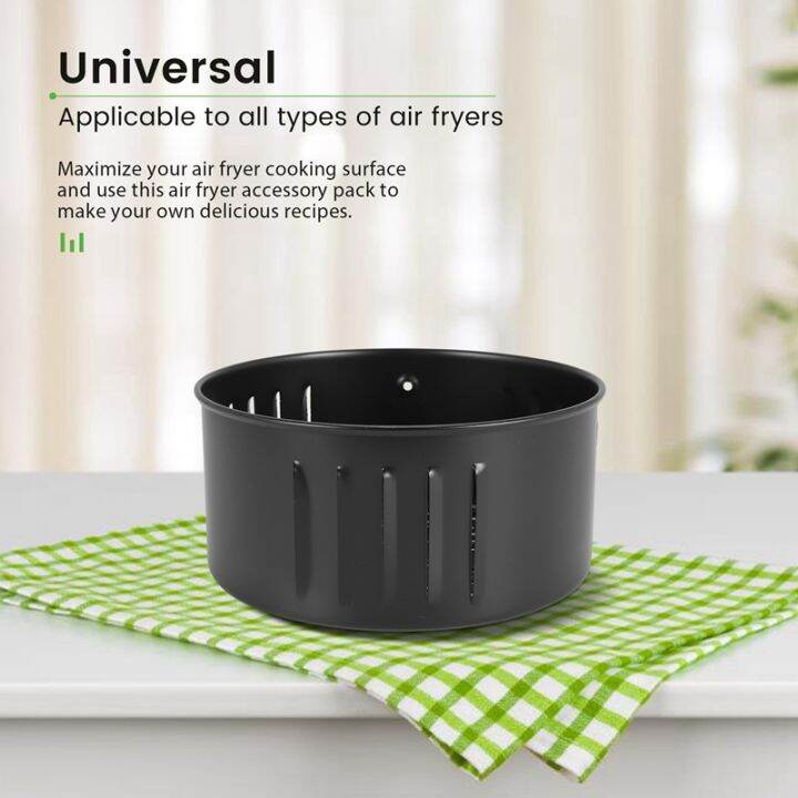 Air Fryer Replacement Basket, Non Stick Sturdy Roasting Cooking