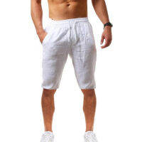 D&amp;BE  MJH Mall Mens Summer Casual And Fashionable Solid Cotton And Linen Shorts