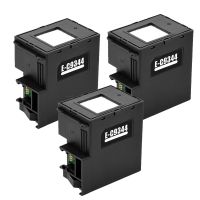 3x กล่องเครื่องมือหมึก C9344สำหรับการแสดงออกของ Epson Home Xp 2100 2105 3100 3105 4100 4101 4105 2810 2830 2835 2850