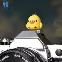 ELEONE ไฟฉาย DSLR เจี๊ยบ3D อเนกประสงค์น่ารักอุปกรณ์เสริมกล้องกล้องฝาครอบฝาครอบป้องกันรองเท้าร้อนกล้องไฟฉายซัพพลายร้อนฝาครอบรองเท้าร้อนถุงหุ้มรองเท้า