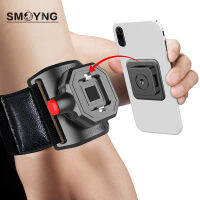 SMOYNG Workout ArmBand ที่วางศัพท์รองรับสำหรับวิ่งเดินป่า Quick Mount Sports Fitness ที่ถอดออกได้สำหรับ Samsung Pixel