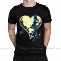 Kingdom Hearts Print Cotton T-Shirt Camiseta Hombre SoraS Kingdom For Men Fashion Streetwear Shirt Gift