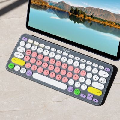 Korean Keyboard Film for Logitech K380 Desktop Wireless Bluetooth Cover Dustproof Waterproof Keyboard Silicone Protector