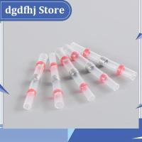 Dgdfhj Shop 50pcs Waterproof Electrical Heat Shrink Tube Connector Wire Butt Sleeve Seal Soldering Terminals Insulated AWG 18-22