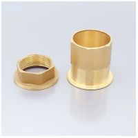 32mm Brass Faucet Base Fixed Foot Screw Nut Mixer Tap Single Hole Backnut Base for Kitchen Bathroom Basin Sink Pipe Accessories