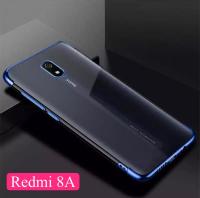 พร้อมส่งทันที Case Xiaomi Redmi 8A เคสเสี่ยวมี่เรดมี่ 8A เคสนิ่ม TPU เคสใสขอบสี สินค้ามาใหม่ รุ่นใหม่ Xiaomi redmi 8a