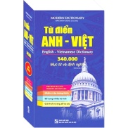 sách - Từ điển Anh Việt 340.000 mục từ và định nghĩa  mềm  - tái bản