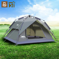 Desert &amp; Fox อัตโนมัติเต็นท์3-4คน Camping เต็นท์,easy Instant Setup แบบพกพา Backpacking สำหรับ Sun Shelter,ท่องเที่ยว,เดินป่า