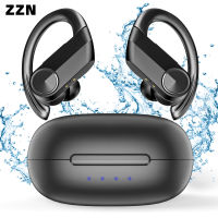 ZZN Wireless Headphones TWS Bluetooth 5.0 Earphone Noise Cancelling Headset IPX5 Waterproof for Sport Earbuds With Microphone