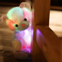 ที่มีคุณภาพสูงเรืองแสงสัตว์ยูนิคอร์นส่องสว่างของเล่นตุ๊กตา Kawaii Light Up Led ยูนิคอร์นยัดไส้ของเล่นตุ๊กตาเด็กเด็กของขวัญคริสต์มาส