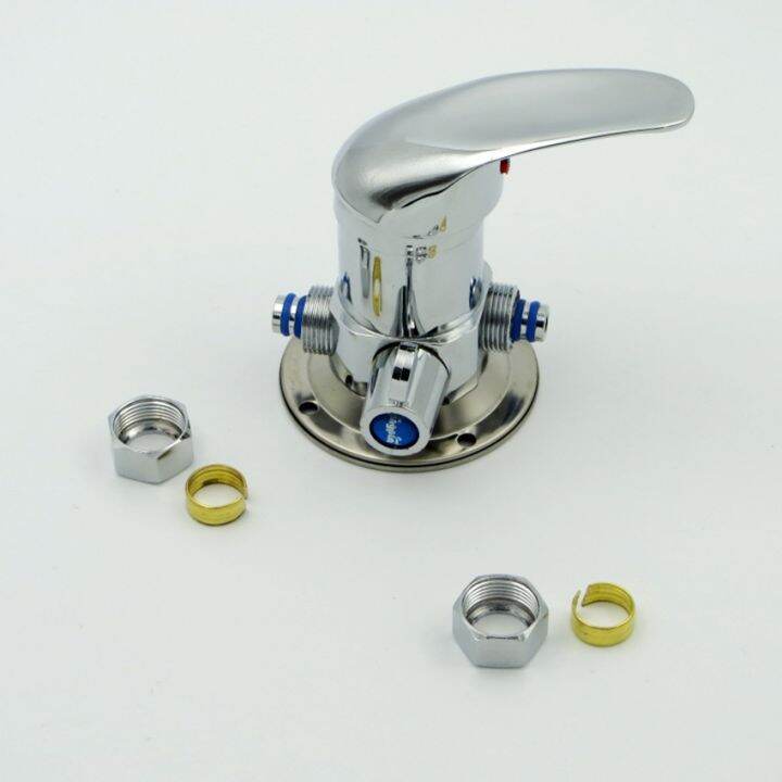 Zinc Alloy Mixing Water Valve G1/2 Hot Cold Water Mixer Valve Surface