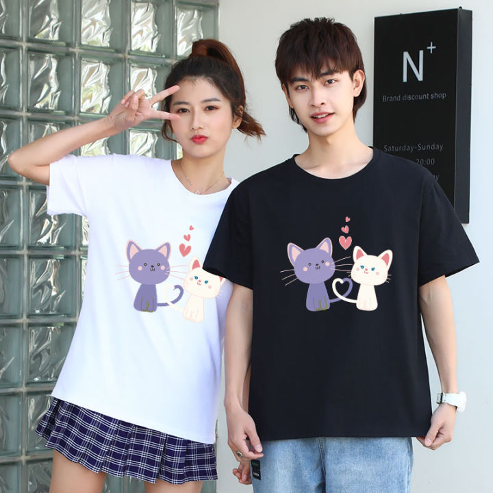 bk-396-เสื้อยืดแขนสั้นพร้อมส่ง-8สี-ลายการ์ตูน-ขายดีตามเทรนต์-ลายน่ารัก-สีสันสดใส่น่ารัก-ใส่ได้ทั้งหญิงและชาย-s-3xl-ปลีก-ส่ง