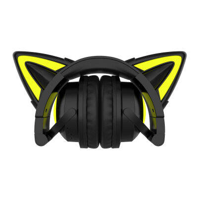 Hot ใหม่มาถึง RGB Cat Ear ชุดหูฟังไร้สายพร้อมไมโครโฟน7.1สเตอริโอเพลง Bluetooth 5.0ชุดหูฟังรองรับแสงสีที่ดีที่สุด Gift