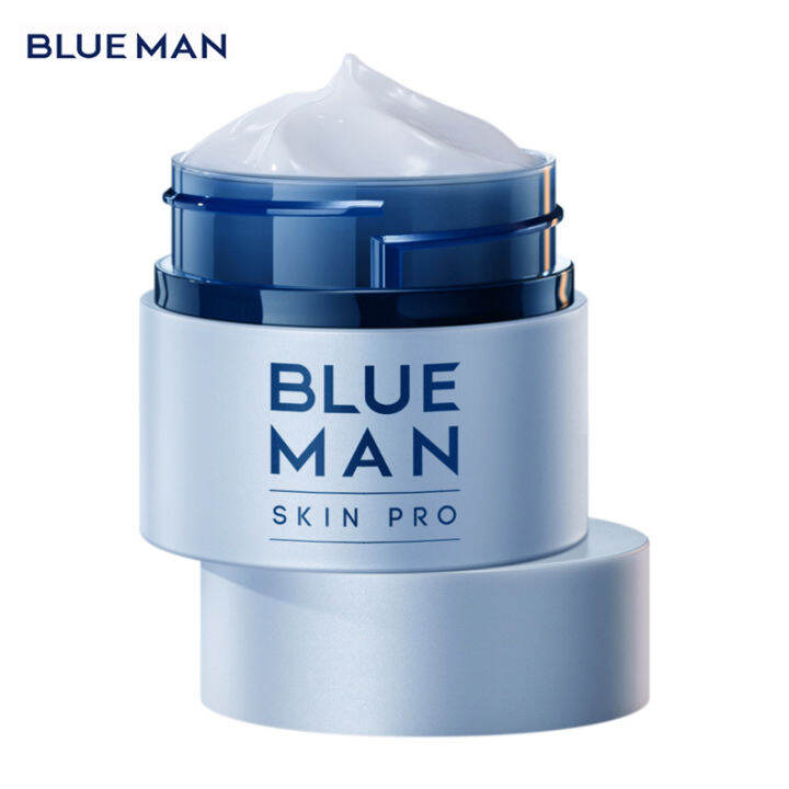 BLUEMAN Men's Hyaluronic Acid Cream Moisturizing Facial Cream Lazada