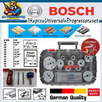 ชุดเซ็ตโฮลซอเจาะเหล็ก-ไม้-อลูมิเนียม ฯลฯ 14ตัว/ชุด 20-76mm ยี่ห้อ BOSCH รุ่น 14 pcs universal progressor set (ชุดพิเศษ)