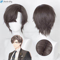 Anime Tears of Themis Artem คอสเพลย์วิกผม Artem li wigs 32ซม. คอสเพลย์อะนิเมะวิกผมทนความร้อนเครื่องแต่งกายผมผู้ชายแท็กวิกผม