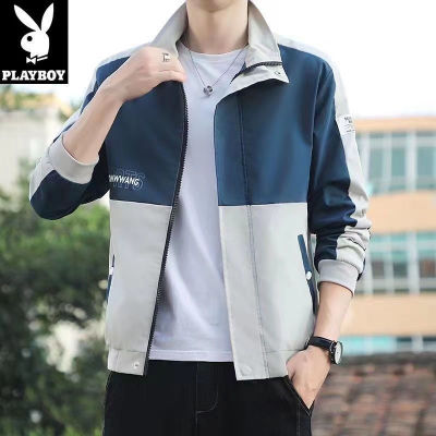 LEMON 2022 Playboy Jacket Mens Trend Lapel Slim Fit Ordinary Youth Tops Pocket Stitching Jacket