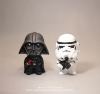 Tokoh โมเดล Hadiah Anak,สตาร์วอร์สอะนิเมะ10Cm Boneka Action Force Awakens Seri Hitam Mainan Darth Vader Untuk Hadiah Anak