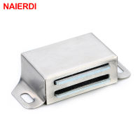 NAIERDI Cabinet Catches Stainless Steel Magnetic Door Stop Closer Kitchen Damper Buffer For Cupboard Wardrobe Furniture Hardware Electrical Trade Tool