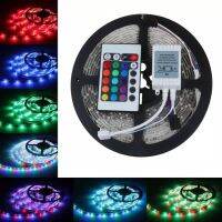 LED STRIP RGB 12V พร้อมรีโมทย์ และAdapter 5M (1376)