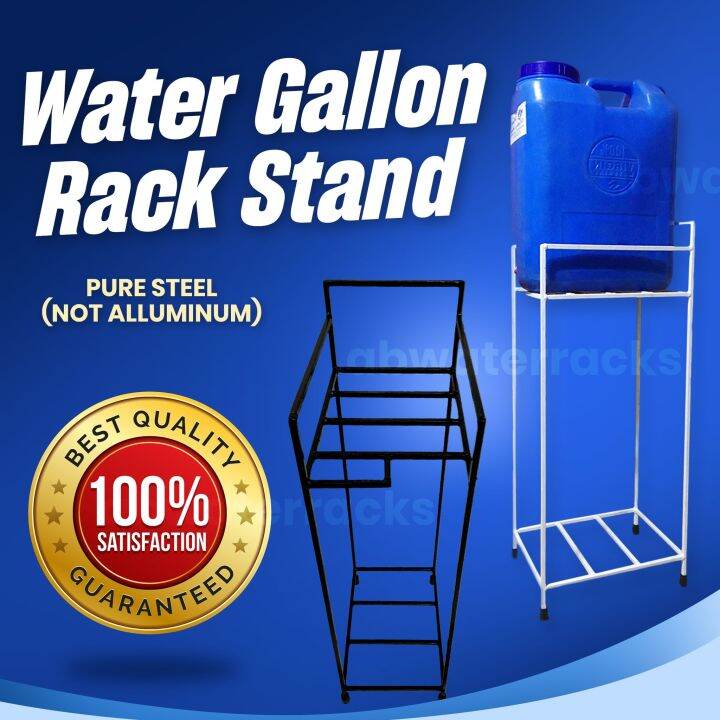 Water Gallon Rack Stand Pure Steel (For 2pcs Gallons) Lazada PH