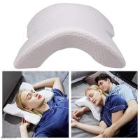 ✴◇❀ Lovers Pillow Arch U-Shaped Curved Memory Foam Sleeping Neck Pillow With Hollow Arm Rest Hand Pillow For Couple Side Sleepers