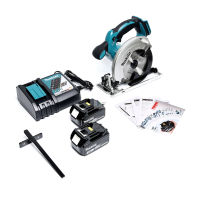 Makita DSS611RFE เลื่อยวงเดือนไร้สาย 6" แบตตารี่ 18V 3AH x 2 ก้อน + แท่นชาร์ตเร็ว DC18RC