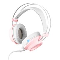 DHG160 Computer Gaming Headset Headset Game 7.1 Channel Super Bass with Wheat PC Gaming Headset