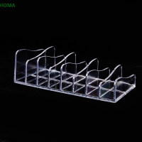 ?【Lowest price】HOMA โต๊ะเครื่องแป้งเครื่องสำอางจัดเก็บชั้นวางโต๊ะลิ้นชัก divider Organizer transparent Makeup อายแชโดว์กล่องเก็บของตกแต่งเดสก์ท็อป