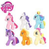 □☌Dxh74r 22Cm โพนี่น้อยของฉันสนธยาเรนโบว์แดช Applejack Pinkiepie ยัดของเล่นตุ๊กตา