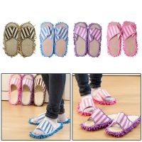 Dust Mop Slipper House Cleaner Lazy Floor Dusting Cleaning Foot Shoe Cover RandomColor Floor Cleaning Slipper Microfiber