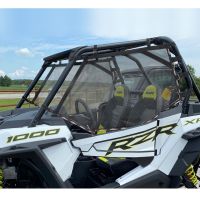 UTV มุ้งลวดที่บังแดด RZR โล่หน้าต่างซ้ายขวาหลังเหมาะสำหรับรถ Polaris RZR 1000 XP Turbo POLARI RZR 500 570 800 900