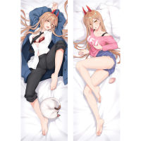 อะนิเมะ Chainsaw Man Power คอสเพลย์ dakimakuara Body หมอน peachskin hugging หมอน Power หมอนยาว Xmas