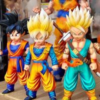 ZZOOI Anime Dragon Ball Z Son Goten Figure Super Saiyan Trunks 18CM PVC Action Figures Collection Model Toys for Children Gifts