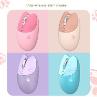 Dual-mode Mouse Wireless Mouse Bluetooth Computer Mouse Cute Cartoon Mice Ergonomic 3D Office Mouse for Kid Girl Gift PC Tablet