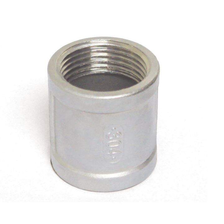 304 Stainless Steel Pipe Fittings Socket Banded BSPT (1/8" 2") Lazada