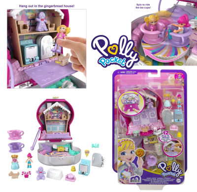 Polly Pocket Candy Cutie Gumball Compact, Gumball Theme with Micro Polly & Margot ราคา 1150.- บาท
