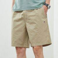 American Tommys new mens summer business casual cotton beach shorts five-point pants outdoor shorts