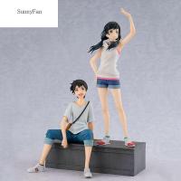 SUNNYFAN คอลเลคชั่นของเล่น PVC คู่รักคู่รักเร่าร้อนฟิกเกอร์ตัวละคร Morishima Hodaka Amano Hina Weathering With คุณ