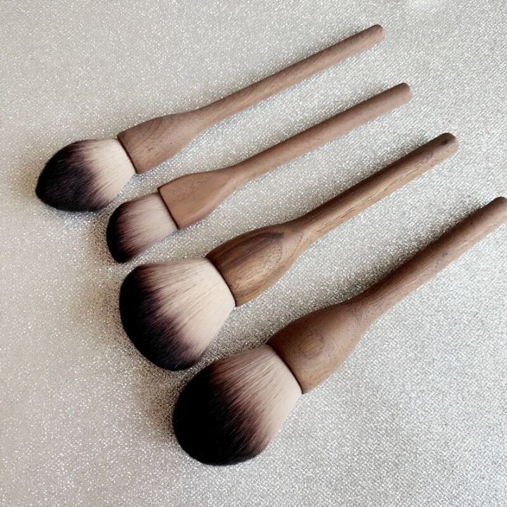 new-1pcs-european-vintage-wood-handle-makeup-brush-high-quality-walnut-loose-powder-blush-foundation-super-soft-contour-brush-makeup-brushes-sets